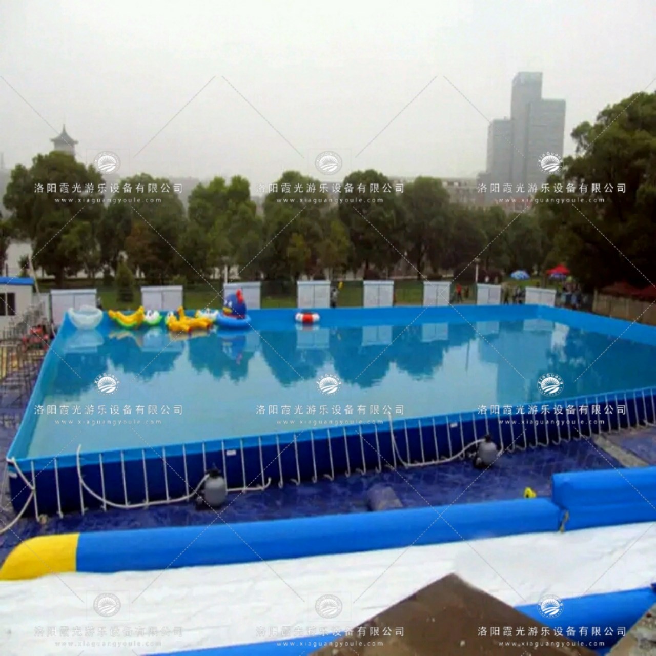 荔波大型支架游泳池